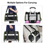 FUNADD Haustier-Reisetasche, faltbare Schultertasche, Tragetasche
