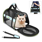 FUNADD Haustier-Reisetasche, faltbare Schultertasche, Tragetasche