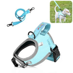 FunAdd Hundegeschirr mit Traktionsseil, reflektierendem, atmungsaktivem Nylon, Größe: S