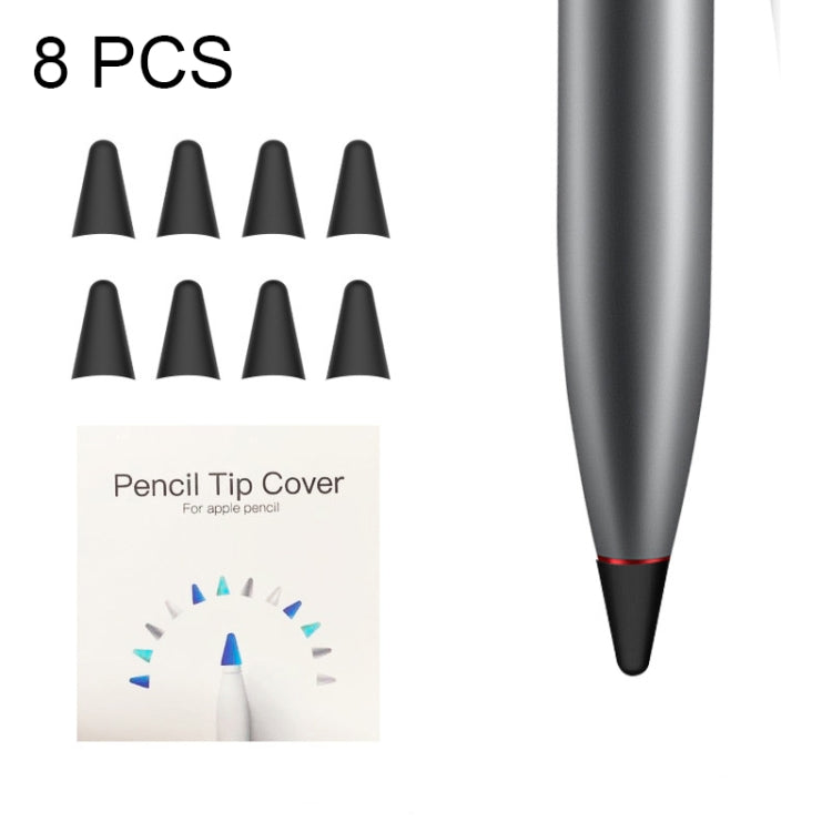 8 PCS Rutschfeste Stummschalt- und Verschleißfeste Spitzenabdeckung für M-pencil Lite