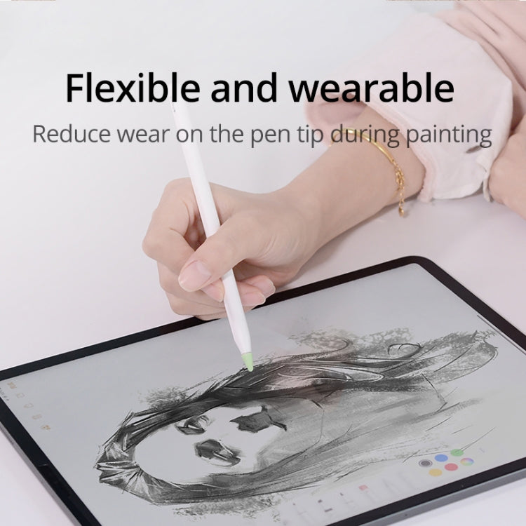 8 PCS Rutschfeste Stummschalt- und Verschleißfeste Spitzenabdeckung für M-pencil Lite