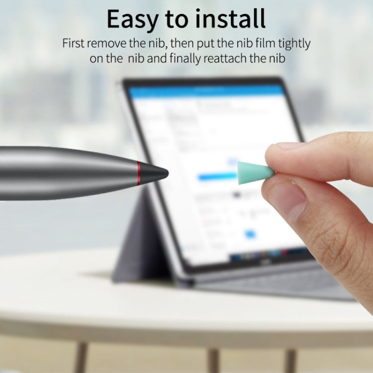 8 PCS Rutschfeste Stummschalt- und Verschleißfeste Spitzenabdeckung für M-pencil Lite