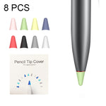 8 PCS Rutschfeste Stummschalt- und Verschleißfeste Spitzenabdeckung für M-pencil Lite