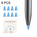 8 PCS Rutschfeste Stummschalt- und Verschleißfeste Spitzenabdeckung für M-pencil Lite