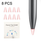8 PCS Rutschfeste Stummschalt- und Verschleißfeste Spitzenabdeckung für M-pencil Lite