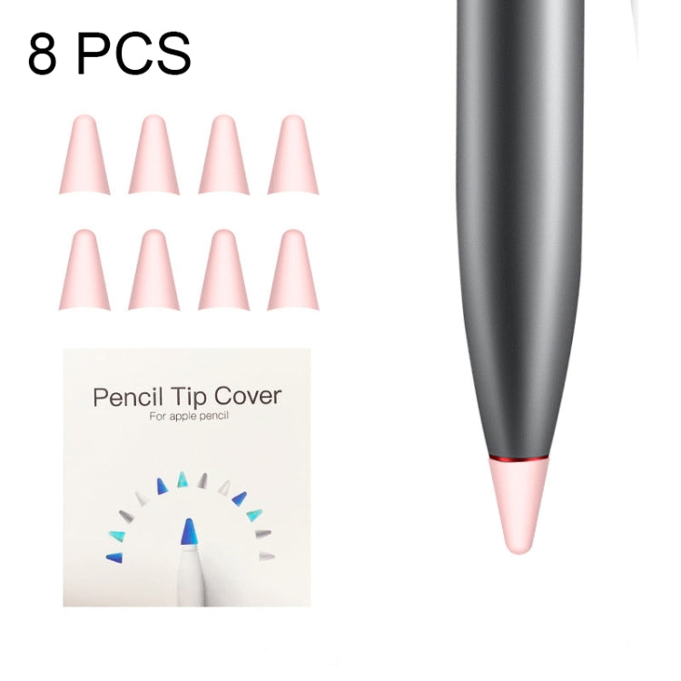 8 PCS Rutschfeste Stummschalt- und Verschleißfeste Spitzenabdeckung für M-pencil Lite