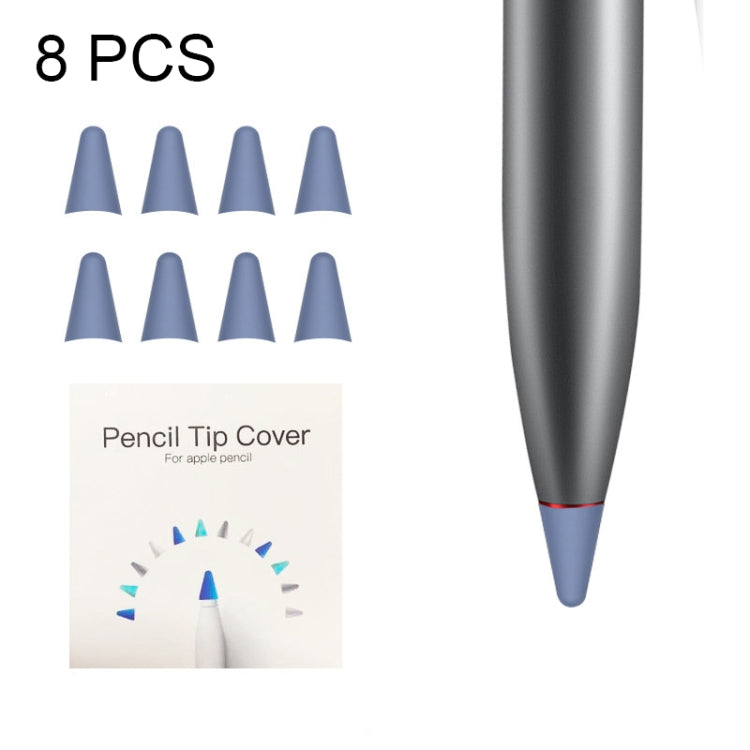 8 PCS Rutschfeste Stummschalt- und Verschleißfeste Spitzenabdeckung für M-pencil Lite