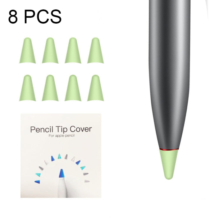 8 PCS Rutschfeste Stummschalt- und Verschleißfeste Spitzenabdeckung für M-pencil Lite