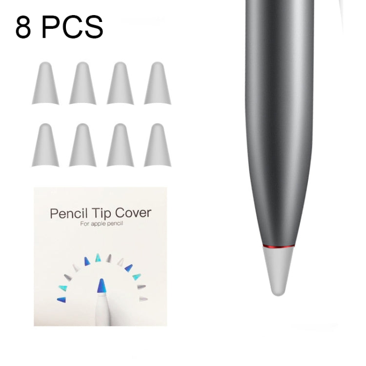 8 PCS Rutschfeste Stummschalt- und Verschleißfeste Spitzenabdeckung für M-pencil Lite