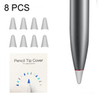 8 PCS Rutschfeste Stummschalt- und Verschleißfeste Spitzenabdeckung für M-pencil Lite