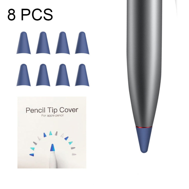 8 PCS Rutschfeste Stummschalt- und Verschleißfeste Spitzenabdeckung für M-pencil Lite