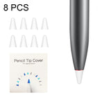 8 PCS Rutschfeste Stummschalt- und Verschleißfeste Spitzenabdeckung für M-pencil Lite