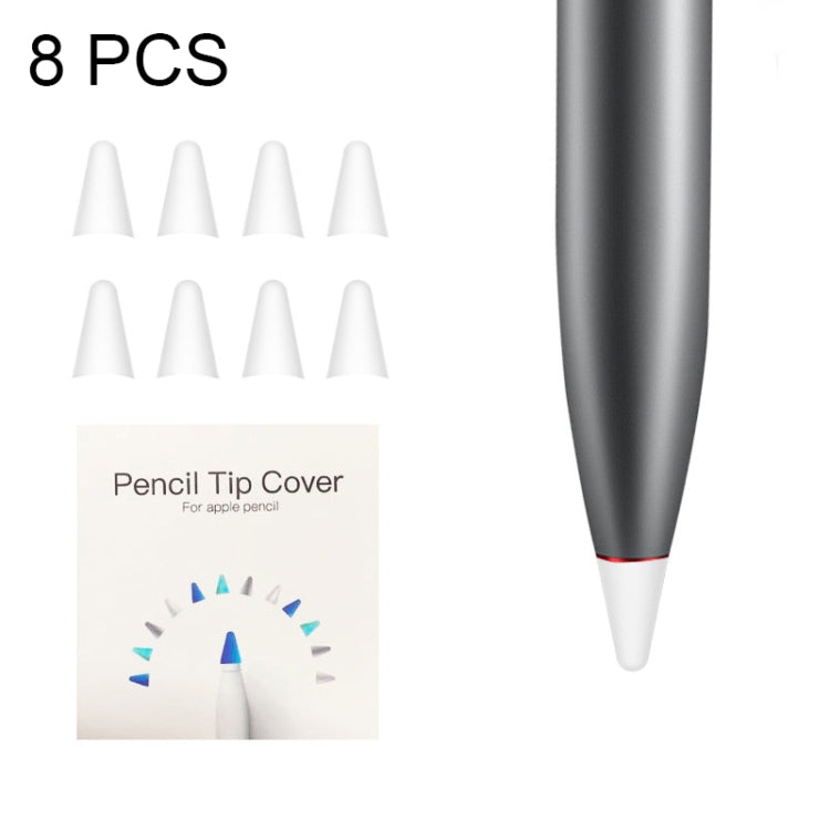 8 PCS Rutschfeste Stummschalt- und Verschleißfeste Spitzenabdeckung für M-pencil Lite