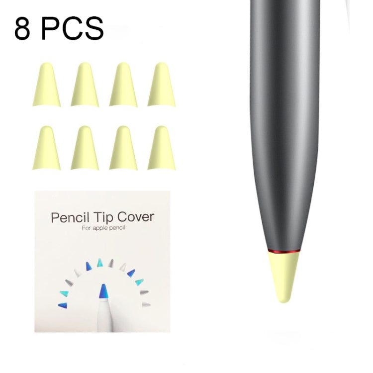 8 PCS Rutschfeste Stummschalt- und Verschleißfeste Spitzenabdeckung für M-pencil Lite