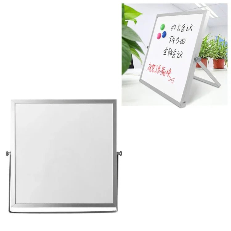 Tragbares magnetisches Schreibtisch-Whiteboard, Notiztafel, Größe: 25 cm x 25 cm, 25 cm x 25 cm