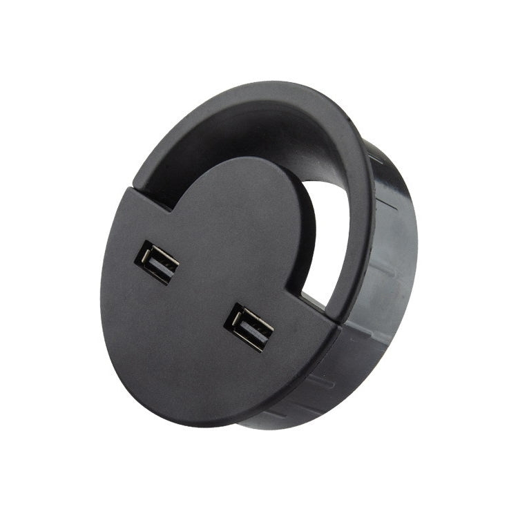 60mm Desktop-Kabeldurchlass USB-Kabel-Organizer Runde Kabelführung, 60mm