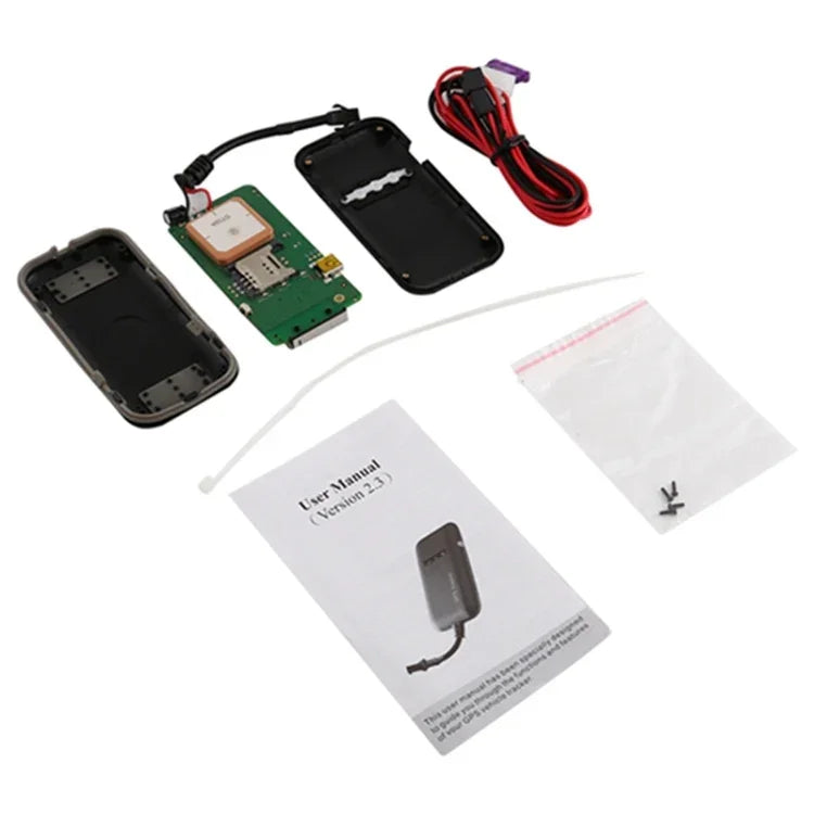 Car Motorcycle GPS Smart Realtime Tracking Device With LED Indicator Light,Built-in GSM Antenna and GPS Antenna, Motorcycle GPS