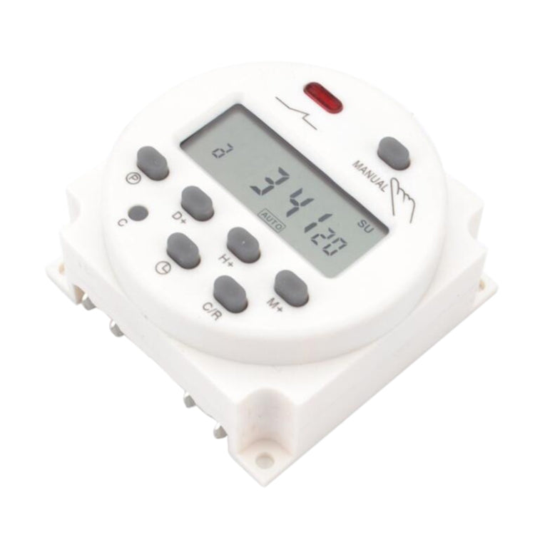 CN101A DC12V Mikrocomputer Zeitschalter Digital LCD Strom-Timer, DC12V