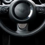 Car Steering Wheel Carbon Fiber Decorative Sticker for BMW Mini R53 / R55 / R57 / R58 / R59 / R60 / R50 / R52 / F55 / F56, For BMW Mini R53