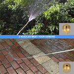 Garten-Rasenbewässerung Hochdruckschlauch Sprühdüse Autowasch-Reinigungswerkzeug-Set, Sprühdüsenset (Gelb), Sprühdüsenset (Orange), Sprühdüsenset (Grün), Sprühdüsenset (Blau), Sprühdüsenset (Schwarz)