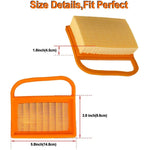 Luftfilter-Reiniger für Stihl TS410 420 480 500i Betonschneid-Winkelschleifer Ersatz 4238 141 0300 Stens 605-555 Rotary 12716, Für Stihl TS410 420