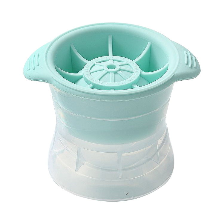 Kugelförmige Eisgitter Whiskey Wein Eiswürfelbereiter Silikonform mit Deckel