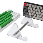 YX003-1 Einlagiger, transparenter Tastaturständer aus Acryl, abnehmbar, YX003-1