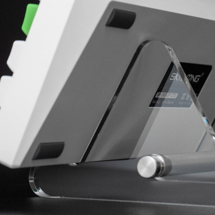 YX003-1 Einlagiger, transparenter Tastaturständer aus Acryl, abnehmbar, YX003-1