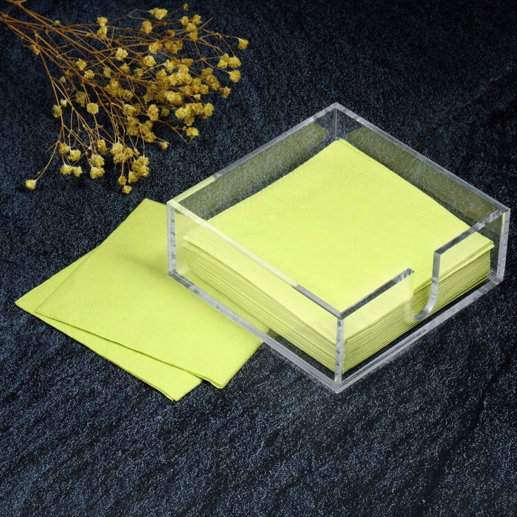 YX011 Transparenter Serviettenständer aus Acryl, YX011