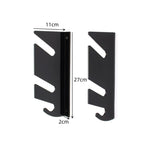 YX018 1 Pair Four-Wheel Skateboard Wall Mount Bracket, YX018