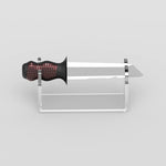 2er-Pack YX021-3 Acryl-Militärmesser-Display-Messerhalter, YX021-3