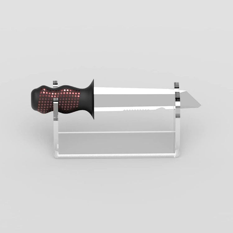 2er-Pack YX021-3 Acryl-Militärmesser-Display-Messerhalter, YX021-3