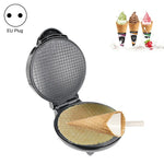 Elektrischer Eierrollen-Maker, DIY-Eiswaffelmaschine, Knusprige-Omelett-Maschine, Pfannkuchenmaschine, EU-Stecker