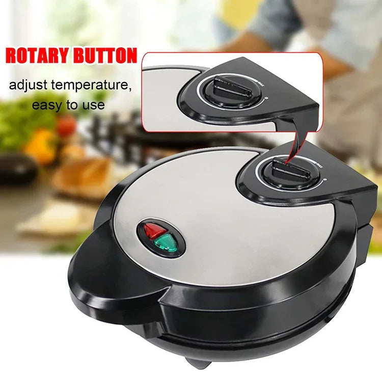 Elektrischer Eierrollen-Maker, DIY-Eiswaffelmaschine, Knusprige-Omelett-Maschine, Pfannkuchenmaschine, EU-Stecker