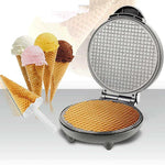 Elektrischer Eierrollen-Maker, DIY-Eiswaffelmaschine, Knusprige-Omelett-Maschine, Pfannkuchenmaschine, EU-Stecker