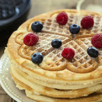 Waffeleisen mit Doppelplatte, Heizfunktion, Mini-Frühstücksmaschine, Sandwich- und Kuchenbackautomat für den Haushalt, EU-Stecker