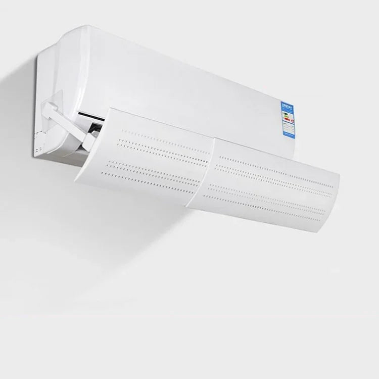 Universeller, wandmontierter Windabweiser für Klimaanlagen im Schlafzimmer, Babybereich, verhindert direktes Zugluft, Ausführung mit M-Loch
