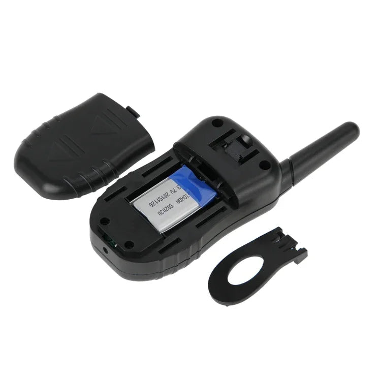 Wiederaufladbares und wasserdichtes Hundeerziehungshalsband mit 300 m Reichweite, LCD-Display und Fernbedienung