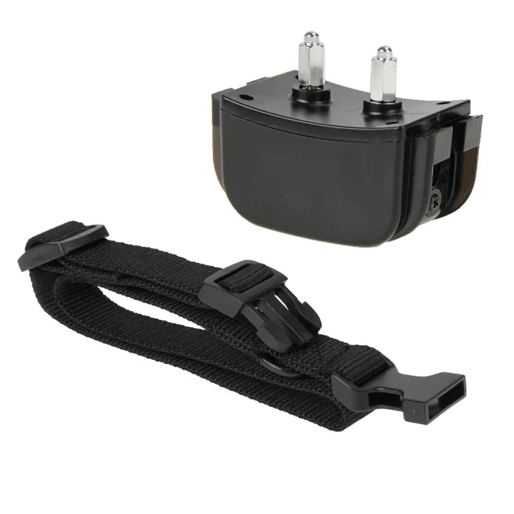 Wiederaufladbares und wasserdichtes Hundeerziehungshalsband mit 300 m Reichweite, LCD-Display und Fernbedienung