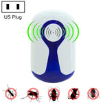 3W Elektronischer Ultraschall-Mücken-, Ratten- und Insektenvertreiber mit Licht, US-Stecker, AC 90-240V, UK-Stecker, US-Stecker
