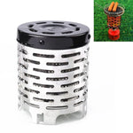 Outdoor Camping Edelstahl Heizungsabdeckung Mini Zelt Infrarot Heizofen Abdeckung, Heizungsabdeckung