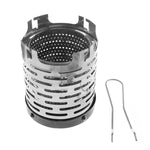Outdoor Camping Edelstahl Heizungsabdeckung Mini Zelt Infrarot Heizofen Abdeckung, Heizungsabdeckung