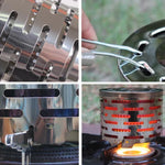 Outdoor Camping Edelstahl Heizungsabdeckung Mini Zelt Infrarot Heizofen Abdeckung, Heizungsabdeckung