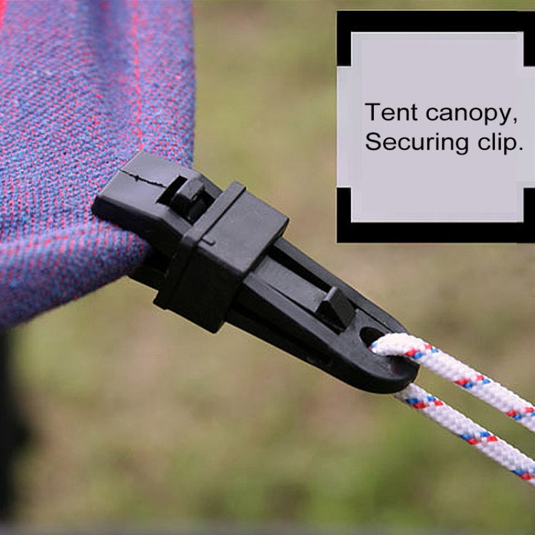 20 Stücke Outdoor Zeltmarkisen Winddichter Befestigungsclip Multifunktionale Windseilschnalle