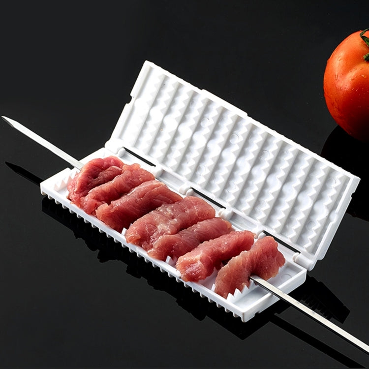 Funktionale Barbecue Wear Schnur Maschine Werkzeug Fleisch Gemüse Kebabs Spieß, Gemüse Kebabs Spieß