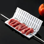 Funktionale Barbecue Wear Schnur Maschine Werkzeug Fleisch Gemüse Kebabs Spieß, Gemüse Kebabs Spieß