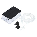 5V Faltbare Aquarien-Fischbecken-Solarstrom-Luftpumpe Oxygenator, US-Stecker, Solarstrom-Oxygenator