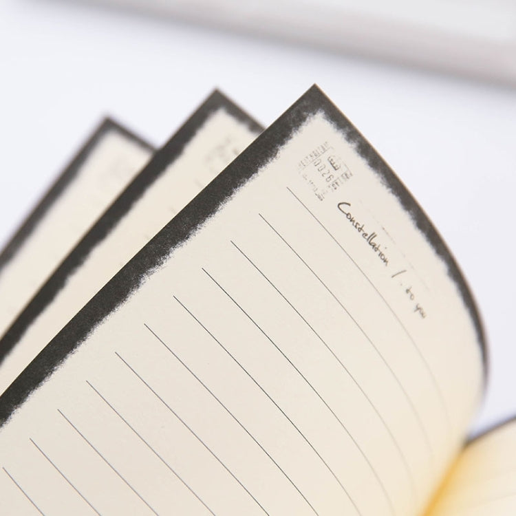 Zwölf Sternbilder Papier Notizbuch Student Einfaches Tagebuch Notizblock Skizze Graffiti Notizbuch, zufällige Musterlieferung