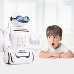 Multifunktionale Roboter-Spardose mit Schreibtischlampe und Code-Spardose für Kinder, Roboter-Bank
