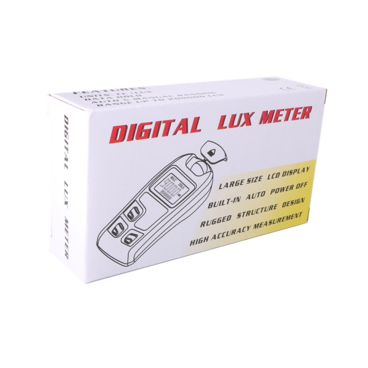 MT-30 LCD tragbares digitales Luxmeter für Fabrik / Schule / Haus verschiedene Anlässe, Messbereich: 0,1-200.000 Lux, MT-30